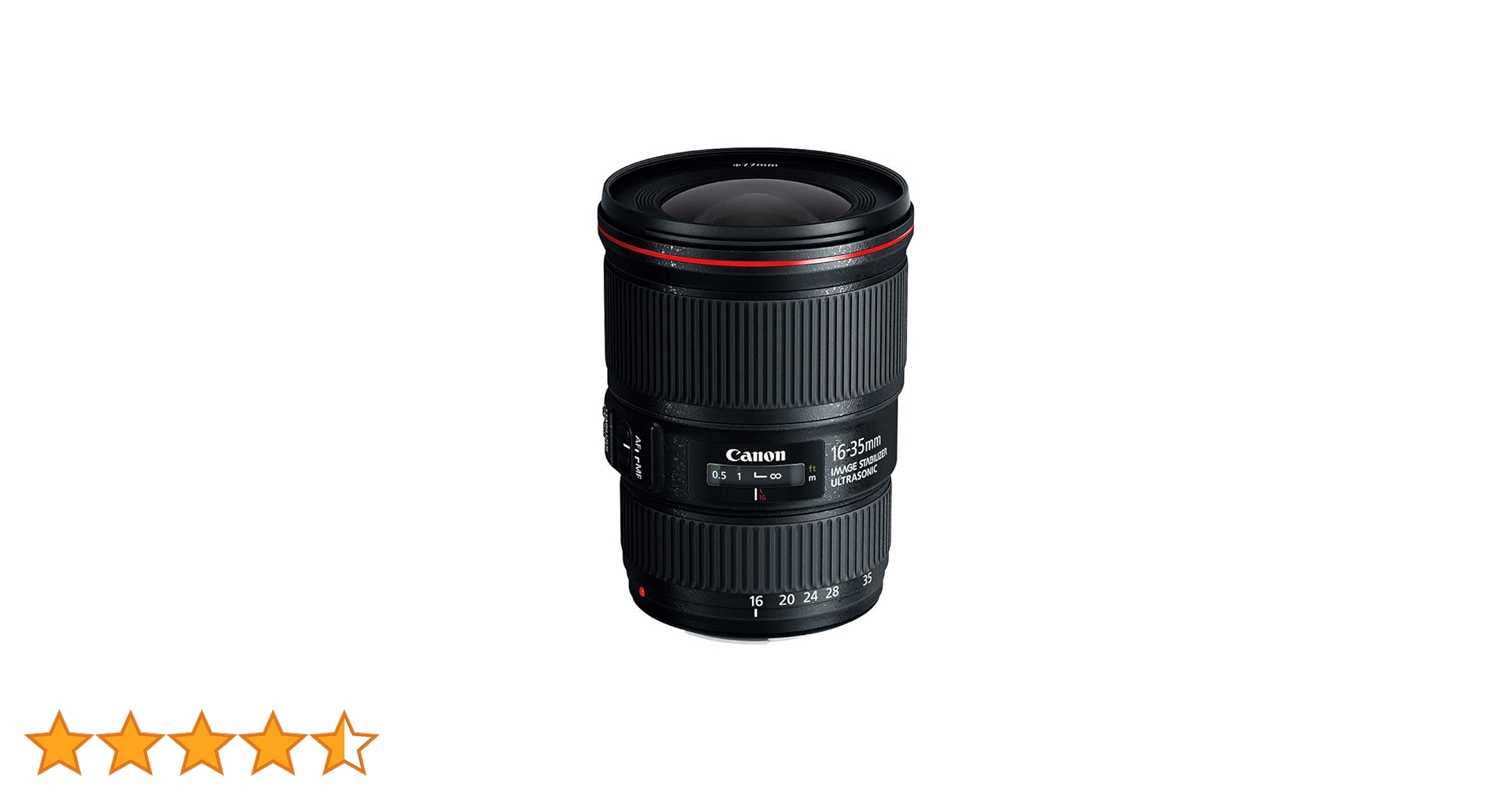 Canon Obiettivo EF 16-35 mm f/4 IS USM : Amazon.it: Elettronica